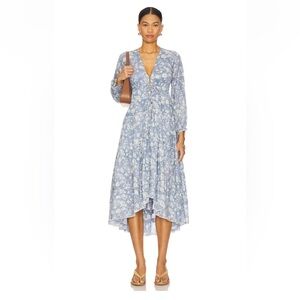 Free People Pappiet midi dress size Small